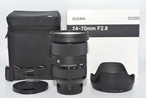 【極上品】 シグマ(Sigma) SIGMA シグマ Sony E マウント レンズ 24-70mm F2.8 DG DN Art　#7081