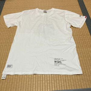 ★WTAPS Tシャツ　Mサイズ　白　ホワイト　東京半袖Tシャツ 美品