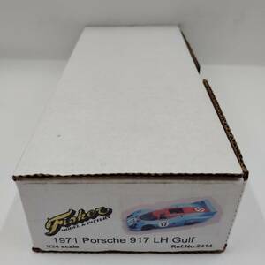 【未組立】Fisher フィッシャー 1/24 1971 ポルシェ 917 ラングヘック ガルフ No.2414 レジンキット / Porsche LH Gulf ガレキ