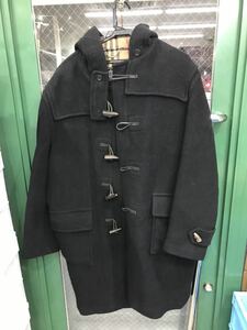 【美品】Burberryバーバリー　ダッフルコート　　黒