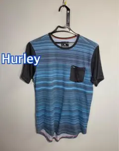 ■Hurley ハーレー◾️ボーダー前ポケットサーフィンTシャツ: S