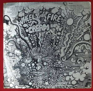 超レア! UK Original 初回 POLYDOR MONO Wheels of Fire /Live and Studio/ CREAM MAT: A1/B1/A1/B1