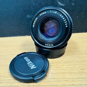 美品 Nikon Nikkor Ai-S 50mm F1.8 単焦点レンズ NN1796