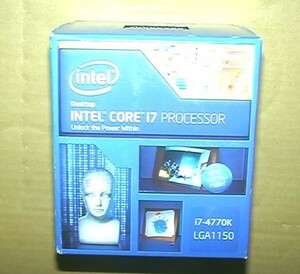 Intel CPU CORE i7 4770k LGA1150 新品未開封♪