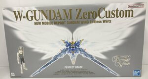 Wd062★バンダイ 1/60 PG XXXG-00W0 ウイングガンダムゼロカスタム 「新機動戦記ガンダムW Endless Waltz」中古 未組立 同梱不可★