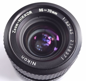 Nikon ニコン Zoom NIKKOR 35～70mm F3.3～4.5 /MF(極美品中古)