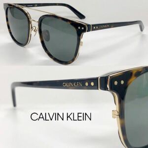 新品 送料無料 CALVIN KLEIN カルバンクライン サングラス CK18517SA 235 ブラウンデミ/ゴールド グリーングレー