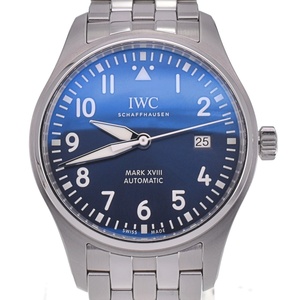 IWC SCHAFFHAUSEN IW327016 パイロットウォッチ マークXVIII プティ・プランス デイト 自動巻き メンズ 美品 箱・保証書付き C#130615