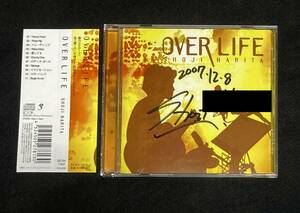 ※送料無料※ 成田昭次 アルバム 『OVER LIFE』2007年発売 11曲 サイン入り 男闘呼組 高橋和也 岡本健一 前田耕陽 Rockon Social Club