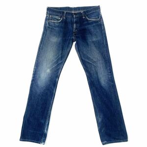 色◎ DENIME 旧ドゥニーム デニムパンツ 紙パッチ W36ぐらい セルビッチ 