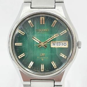 稼動品 SEIKO セイコー 5606-7350 LM 3針 自動巻 ベルト純正 メンズ 腕時計 デイデイト 23石 R尼0407〇