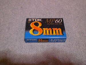 TDK 8ミリ ビデオカセットテープ MP60 スーパーメタル 未使用