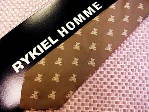 0^o^0ocl♪FK8702 【熊・クマ】【RYKIEL HOMME】リキエルオム ネクタイ★