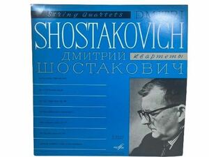 【超希少!!】ショスタコーヴィチ 弦楽四重奏曲(string quartet) SHOSTAKOVICH Dmitry Dmitrievich No.5 No.7 レコード LP盤