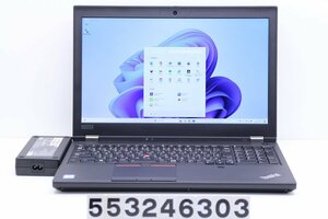 Lenovo ThinkPad P53 Core i7 9850H 2.6GHz/16GB/512GB(SSD)/15.6W/FHD(1920x1080)/Win11/Quadro T1000 【553246303】