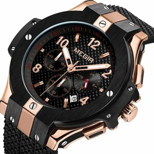 クロノグラフ ウォッチ 時計 海外並行輸入品 ブランド 高品質 クリエイティブ スポーツ ミリタリー クォーツ 腕時計