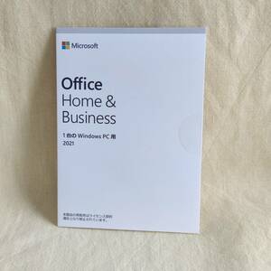【861289】Microsoft Office Home ＆ Business 2021 新品 未使用 未開封 正規品