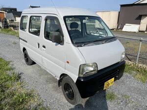 スズキ　エブリィ　DA62V 5MT 現状渡し　車検7年1月　ボロ