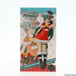 【中古】[FIG]初音ミク クリスマス スーパープレミアムフィギュア 初音ミク Project DIVA Arcade Future Tone プライズ(1016328) セガ(6171