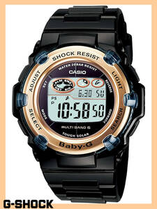 CASIO G-SHOCK BABY-G BGR-3003 3219 カシオ 腕時計 デジタル 電波ソーラー 20気圧防水 海外自動修正 お買得 ファン必見 可動品 人気商品⑤