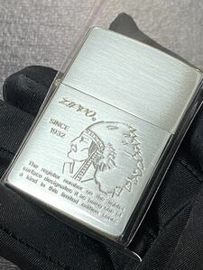 zippo インディアン 筆記体 希少モデル ヴィンテージ 1998年製 シルバーインナー 1998年製