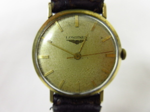 y5709　ヴィンテージ　LONGINES　腕時計 14K GOLD FILLED刻印あり　ロンジン　手巻　機械式 ジャンク　現状品　