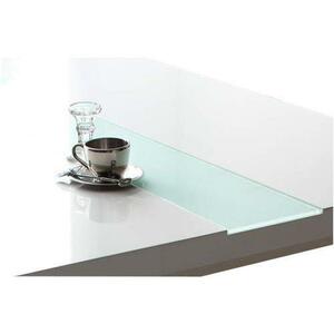 鏡面仕上げ　アーバンモダンデザインこたつテーブル　４尺長方形　80ｘ120cm　ダブルホワイト　