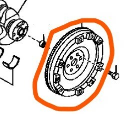 ★マツダ 純正★ 未使用品 ロードスター NCEC NC フライホイール 00734-2