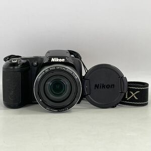 【4T19】1円スタート Nikon COOLPIX L340 NIKKOR 28X WIDE OPTICAL ZOOM ED VR 4.0-112mm 1:3.1-5.9 ニコン クールピクス デジタルカメラ