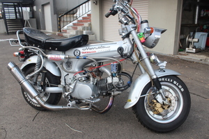 北海道札幌近郊より　Ｈｕｚｈｏｕ　１２５ｃｃ　キットバイク　ダックスタイプ　　　　検）ホンダ　ダックス