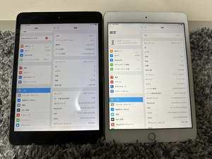 ★iPad mini3 Wi-Fi＋Cellular A1600 iPad mini2 A1490 2点セット★
