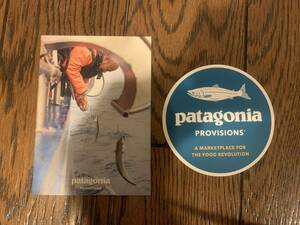 【希少】patagonia PROVISIONS ステッカー1枚　小冊子付き