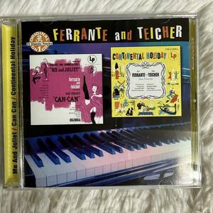 （CD）美品（フェランテ&タイシャー）Ferrante and Teicher（Me And Juliet / Can Can / Continental Holiday）（管理番号Z(43)5-8-1）