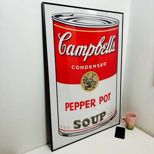 【ポスター】アンディ ウォーホル キャンベルのスープ缶(A1サイズ)