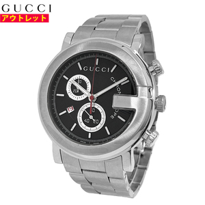GUCCI グッチ 腕時計 新品 アウトレット G-CHRONO Gクロノ YA101309 メンズ ブラック クォーツ スイス製 送料無料