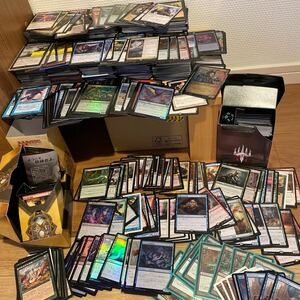 mtgマジックザギャザリング　大量セット 引退　キラ大量　レア　まとめ　デッキケース②個付き