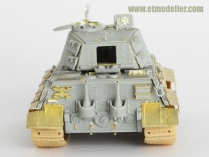 ET MODEL 1/72 E72-004 WWII ドイツ キングタイガー(ヘンシェル砲塔)（ドラゴン用）