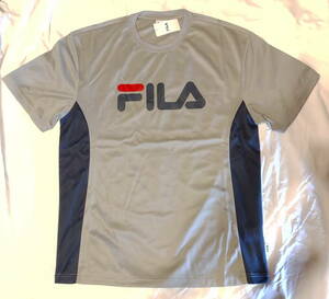 FILA スポーツTシャツ グレー 5L 胸囲118-126cm 大きいサイズ 新品