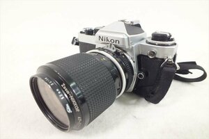 □ Nikon ニコン FE フィルム一眼レフ 43-86mm 3.5 中古 現状品 240406G6129