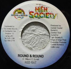 【Red Rat / Sizzla “Round & Round / Mama Africa”】 [♪ZG] [♪ZQ] (R5/9)