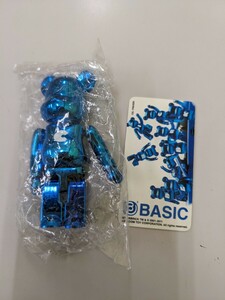 中袋未開封 シリーズ23 BASIC C BE@RBRICK ベアブリック メディコムトイ ベーシック MEDICOMTOY メタリック ブルー 2011 カードあり クーペ