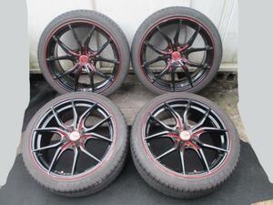 RAYS 57　レイズ　グラムライツ　マークＸ　GRX120 　タイヤ 225/40ZR19 　 ホイール 19×8J - 45 PCD 114.3 5穴　4点　No.A2369