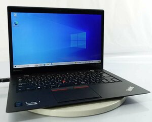 AC付 14インチ WEBカメラ Lenovo ThinkPad X1 Carbon 20BTCTO1WW/Core i7 5600U/メモリ8GB/SSD256GB/Windows10 OS有 ノート PC S051410H