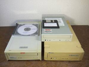 【中古・ジャンク】PLEXTOR PX-R820Te・PX-W8432Ti・TEAC CD-W512E