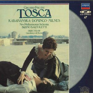 2discs LASERDISC Giacomo Puccini Tosca 0715021 LONDON /01400