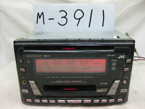 M-3911　JVC　ビクター　KW-MD5-B　MDLP　フロント AUX　2Dサイズ　CD&MDデッキ　故障品