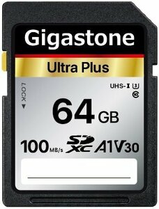 オークション限定2枚セット】64GB SDXCカード Class10 UHS-I GJSX-64GV3A1 Gigastone