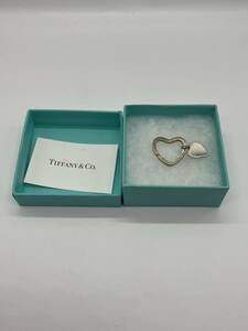 【IT53B5XBU8RS】Tiffany&Co. キーホルダー オープンハート ME3040