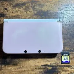 最終値下げ　ニンテンドー3DSLL ピンクホワイト　本体　SDカード付き