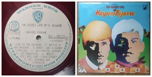 【1968年/国内初版/赤盤/ガリ刷/見本盤】Harpers Bizarre「The Secret Life Of Harpers Bizarre」アナログ盤 LP レコード ハーパスビザール